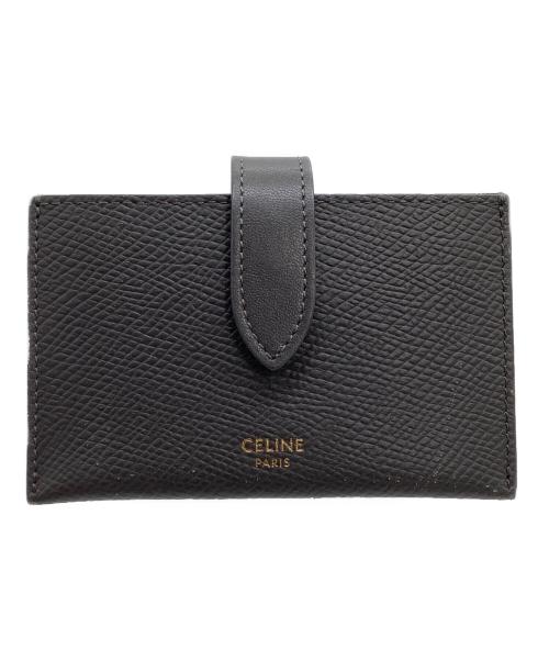 CELINE（セリーヌ）CELINE (セリーヌ) カードケース　アコーディオンカードホルダー グレーの古着・服飾アイテム