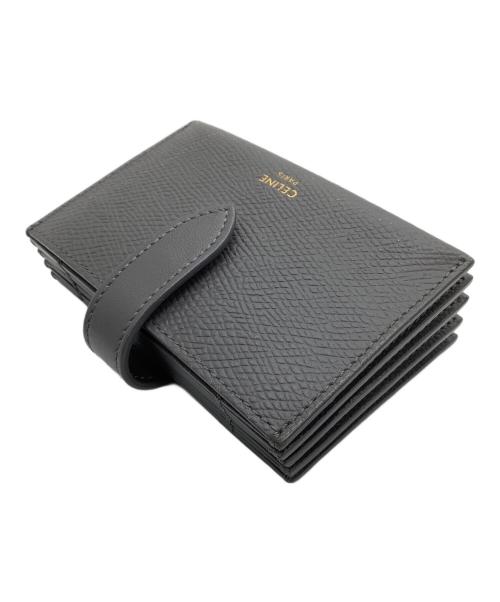 CELINE（セリーヌ）CELINE (セリーヌ) カードケース　アコーディオンカードホルダー グレーの古着・服飾アイテム