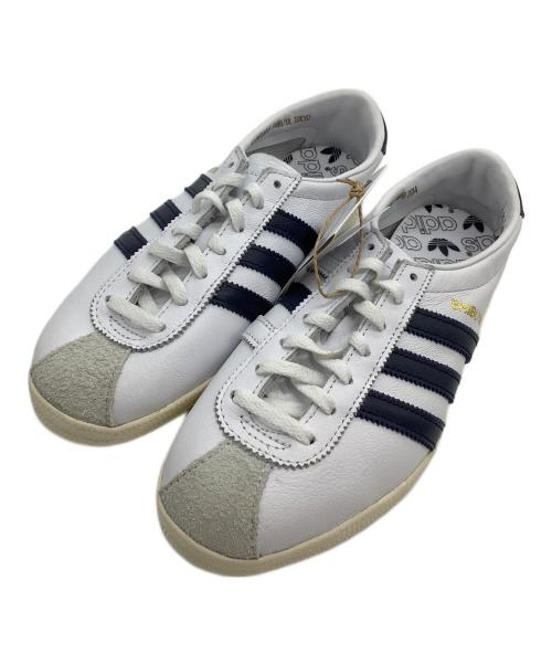 adidas（アディダス）adidas (アディダス) ローカットスニーカー SHIBUYA ホワイト×ネイビー サイズ:23の古着・服飾アイテム