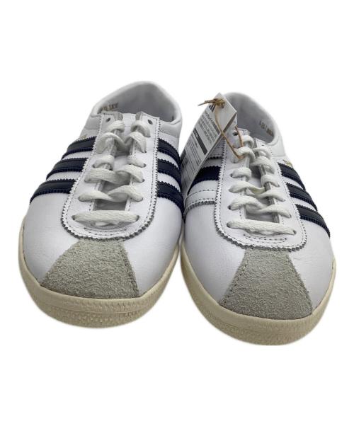 adidas（アディダス）adidas (アディダス) ローカットスニーカー SHIBUYA ホワイト×ネイビー サイズ:23の古着・服飾アイテム