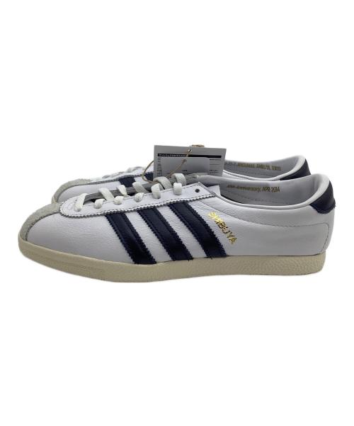adidas（アディダス）adidas (アディダス) ローカットスニーカー SHIBUYA ホワイト×ネイビー サイズ:23の古着・服飾アイテム