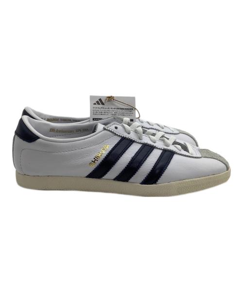 adidas（アディダス）adidas (アディダス) ローカットスニーカー SHIBUYA ホワイト×ネイビー サイズ:23の古着・服飾アイテム