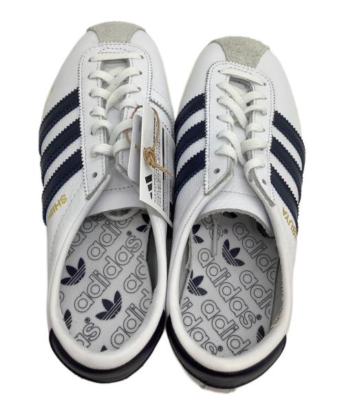 adidas（アディダス）adidas (アディダス) ローカットスニーカー SHIBUYA ホワイト×ネイビー サイズ:23の古着・服飾アイテム