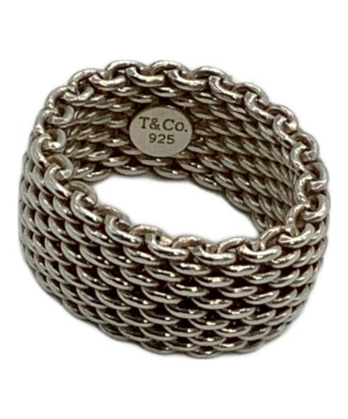 TIFFANY & Co.（ティファニー）TIFFANY & Co. (ティファニー) サマセットメッシュリング サイズ:表記なしの古着・服飾アイテム