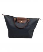LONGCHAMPロンシャン）の古着「折りたたみバッグ」｜グレー