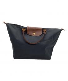 LONGCHAMP（ロンシャン）の古着「折りたたみバッグ」｜グレー
