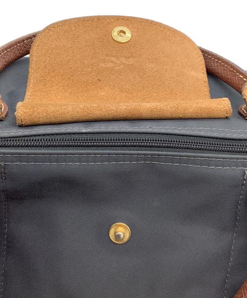 LONGCHAMP（ロンシャン）LONGCHAMP (ロンシャン) 折りたたみバッグ グレーの古着・服飾アイテム