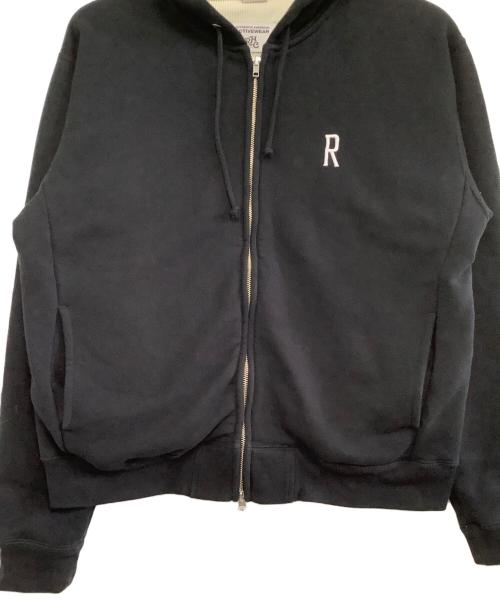 Champion（チャンピオン）Champion (チャンピオン) Ron Herman (ロンハーマン) ライナーサーマルジップフーディー ブラック サイズ:Mの古着・服飾アイテム