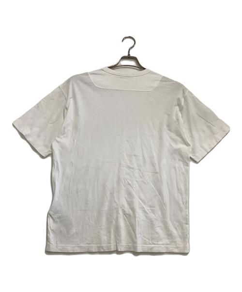 STONE ISLAND（ストーンアイランド）STONE ISLAND (ストーンアイランド) 半袖Tシャツ　EMBROIDERED LOGO ホワイト サイズ:Sの古着・服飾アイテム