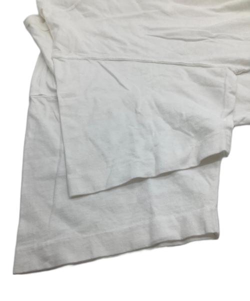 STONE ISLAND（ストーンアイランド）STONE ISLAND (ストーンアイランド) 半袖Tシャツ　EMBROIDERED LOGO ホワイト サイズ:Sの古着・服飾アイテム