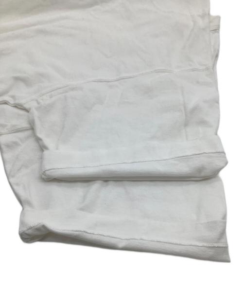 STONE ISLAND（ストーンアイランド）STONE ISLAND (ストーンアイランド) 半袖Tシャツ　EMBROIDERED LOGO ホワイト サイズ:Sの古着・服飾アイテム