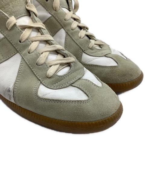Maison Margiela（メゾンマルジェラ）Maison Margiela (メゾンマルジェラ) レプリカジャーマントレーナー ホワイト×グレー サイズ:42の古着・服飾アイテム