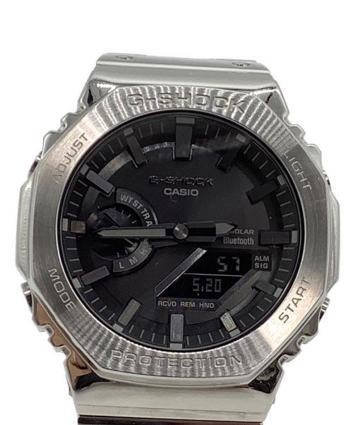 CASIO（カシオ）CASIO (カシオ) 腕時計　G-SHOCK シルバーの古着・服飾アイテム