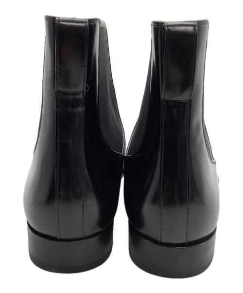 BALLY（バリー）BALLY (バリー) サイドゴアブーツ　ウィングチップ メダリオン ブラック サイズ:US 8 未使用品の古着・服飾アイテム