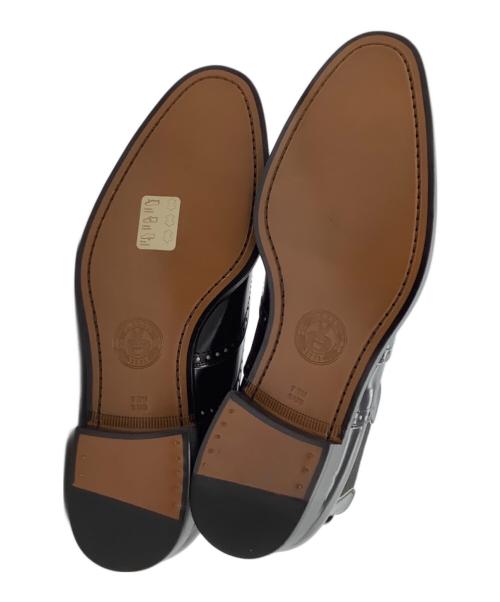 BALLY（バリー）BALLY (バリー) サイドゴアブーツ　ウィングチップ メダリオン ブラック サイズ:US 8 未使用品の古着・服飾アイテム