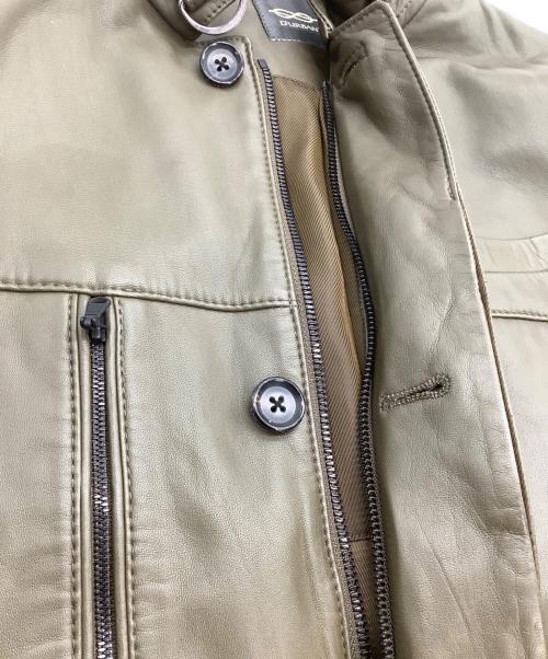 D'URBAN（ダーバン）D'URBAN (ダーバン) レザージャケット オリーブ サイズ:Sの古着・服飾アイテム