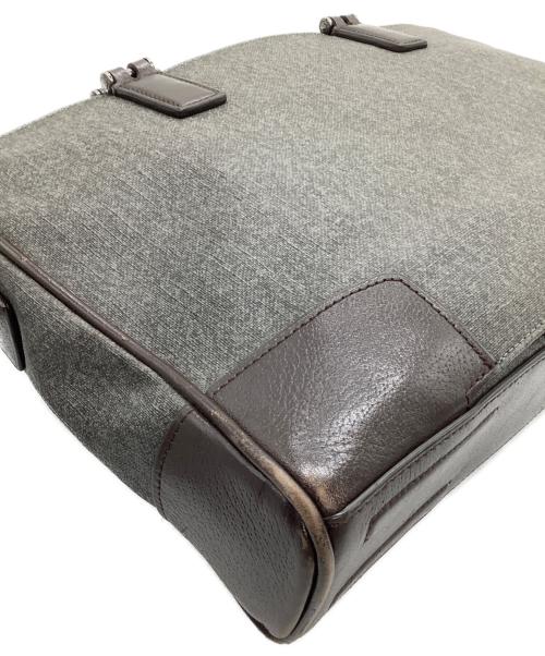 TUMI（トゥミ）TUMI (トゥミ) 2WAYバッグ グレー×ブラウンの古着・服飾アイテム