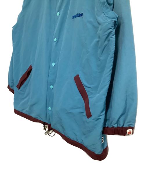 COTTON PAN（コットンパン）COTTON PAN (コットンパン) コーチジャケット レッド×ブルー サイズ:3の古着・服飾アイテム