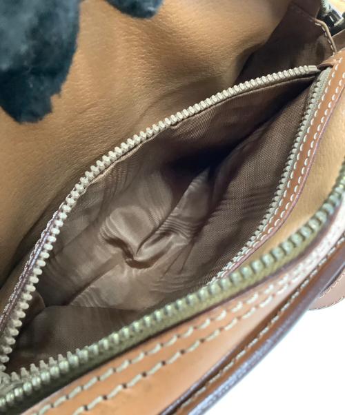 CELINE（セリーヌ）CELINE (セリーヌ) ショルダーバッグ マカダム ブラウンの古着・服飾アイテム