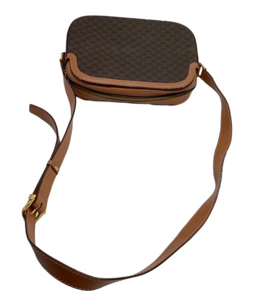CELINE（セリーヌ）CELINE (セリーヌ) ショルダーバッグ マカダム ブラウンの古着・服飾アイテム