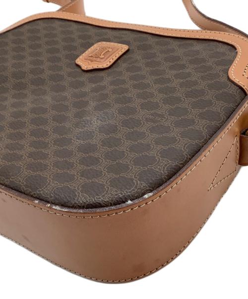 CELINE（セリーヌ）CELINE (セリーヌ) ショルダーバッグ マカダム ブラウンの古着・服飾アイテム