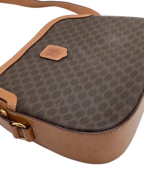 CELINE（セリーヌ）CELINE (セリーヌ) ショルダーバッグ マカダム ブラウンの古着・服飾アイテム
