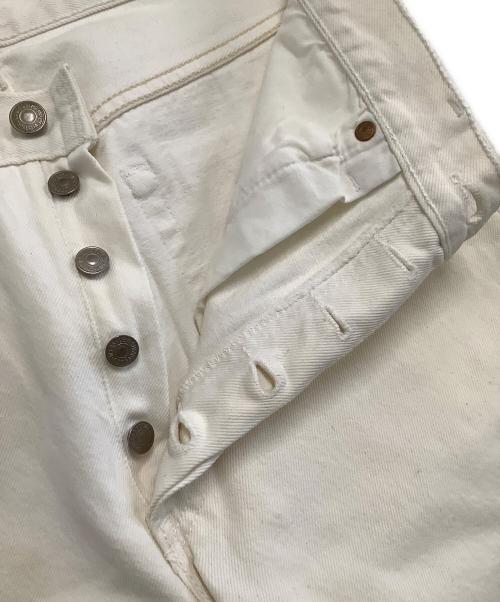 LEVI'S（リーバイス）LEVI'S (リーバイス) ホワイトデニムパンツ ホワイト サイズ:W33×L34の古着・服飾アイテム