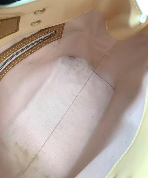 LOUIS VUITTON（ルイ ヴィトン）LOUIS VUITTON (ルイ ヴィトン) トートバッグ　ヴェルニ　リードPM ベージュの古着・服飾アイテム
