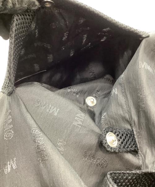 MM6 Maison Margiela（エムエムシックスメゾンマルジェラ）MM6 Maison Margiela (エムエムシックスメゾンマルジェラ) メッシュバッグ ブラックの古着・服飾アイテム