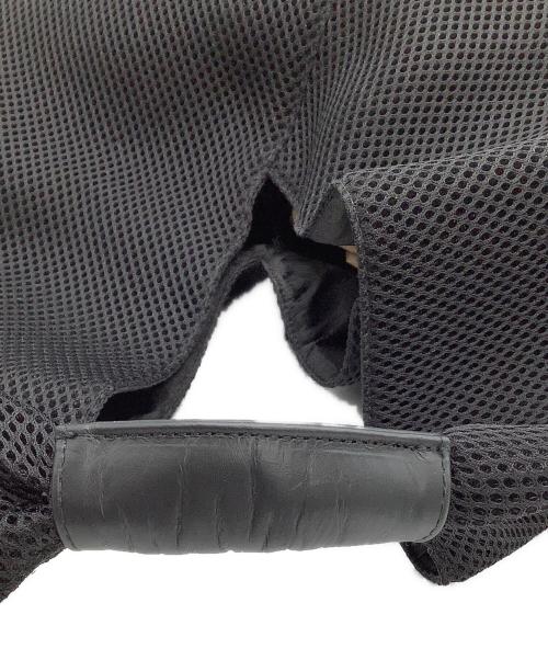 MM6 Maison Margiela（エムエムシックスメゾンマルジェラ）MM6 Maison Margiela (エムエムシックスメゾンマルジェラ) メッシュバッグ ブラックの古着・服飾アイテム