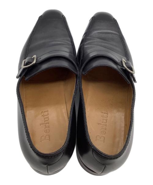 Berluti（ベルルッティ）Berluti (ベルルッティ) シングルモンクシューズ ブラック サイズ:8の古着・服飾アイテム