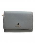 FURLAフルラ）の古着「2つ折り財布 カメリア」｜ブルー