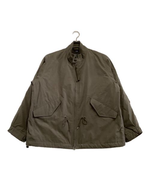 BEAMS（ビームス）BEAMS (ビームス) 中綿ジャケット　ワイドフィット G9 モッズブルゾン グリーン サイズ:Sの古着・服飾アイテム