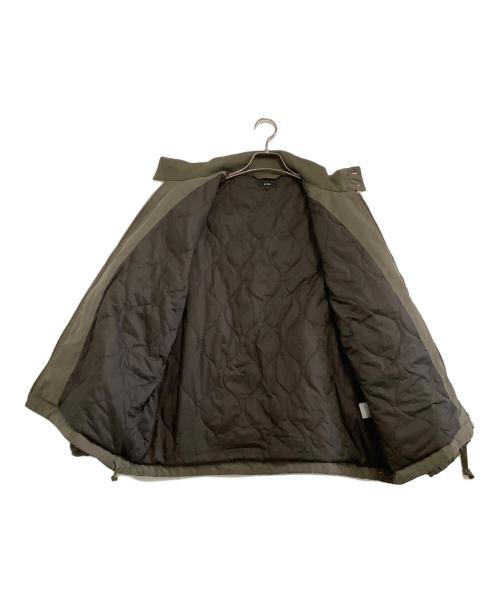 BEAMS（ビームス）BEAMS (ビームス) 中綿ジャケット　ワイドフィット G9 モッズブルゾン グリーン サイズ:Sの古着・服飾アイテム