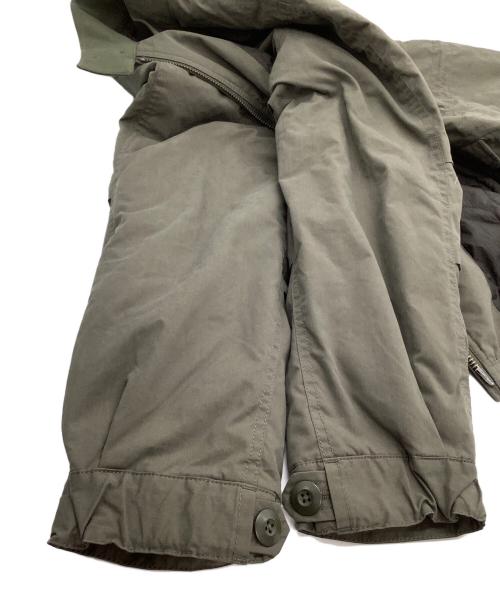 BEAMS（ビームス）BEAMS (ビームス) 中綿ジャケット　ワイドフィット G9 モッズブルゾン グリーン サイズ:Sの古着・服飾アイテム