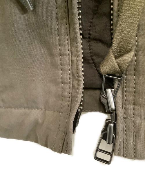 BEAMS（ビームス）BEAMS (ビームス) 中綿ジャケット　ワイドフィット G9 モッズブルゾン グリーン サイズ:Sの古着・服飾アイテム