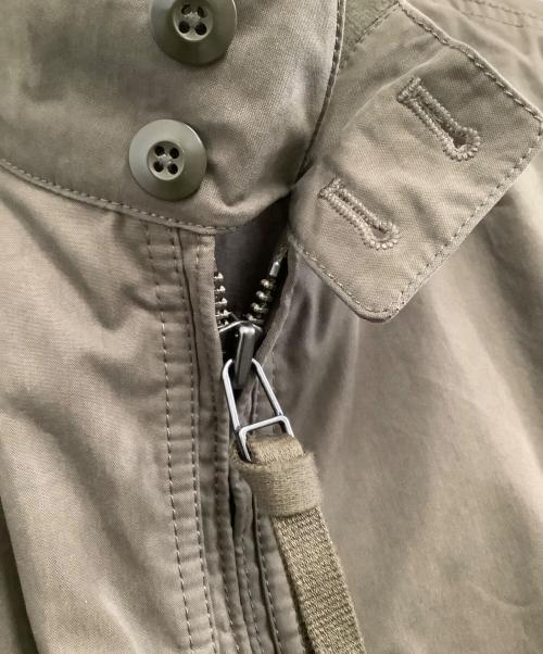 BEAMS（ビームス）BEAMS (ビームス) 中綿ジャケット　ワイドフィット G9 モッズブルゾン グリーン サイズ:Sの古着・服飾アイテム