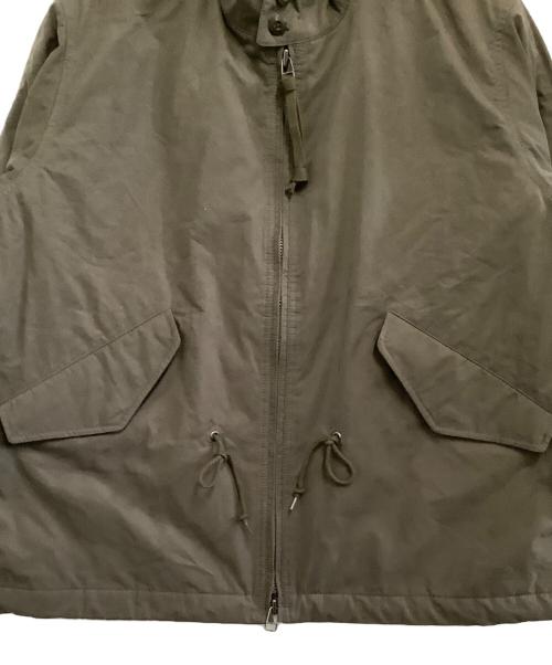 BEAMS（ビームス）BEAMS (ビームス) 中綿ジャケット　ワイドフィット G9 モッズブルゾン グリーン サイズ:Sの古着・服飾アイテム
