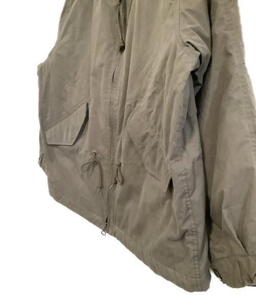 BEAMS（ビームス）BEAMS (ビームス) 中綿ジャケット　ワイドフィット G9 モッズブルゾン グリーン サイズ:Sの古着・服飾アイテム