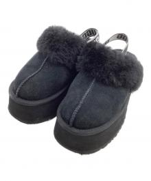 UGG（アグ）の古着「ムートンサンダル W FUNKETTE」｜ブラック