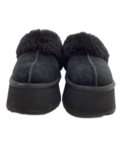 UGG（アグ）UGG (アグ) ムートンサンダル W FUNKETTE ブラック サイズ:24の古着・服飾アイテム