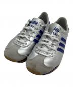 adidasアディダス）の古着「スニーカー　Country OG "Matt Silver/Bright Blue/Footwear White"」｜グレー×ブルー