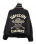 VANSON (バンソン) ニットジャケット　スカル ブラック サイズ:XL：15000円