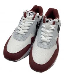 NIKE（ナイキ）の古着「ハイカットスニーカー AIRMAX1」｜ホワイト×レッド