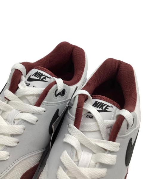 NIKE（ナイキ）NIKE (ナイキ) ハイカットスニーカー AIRMAX1 ホワイト×レッド サイズ:27の古着・服飾アイテム