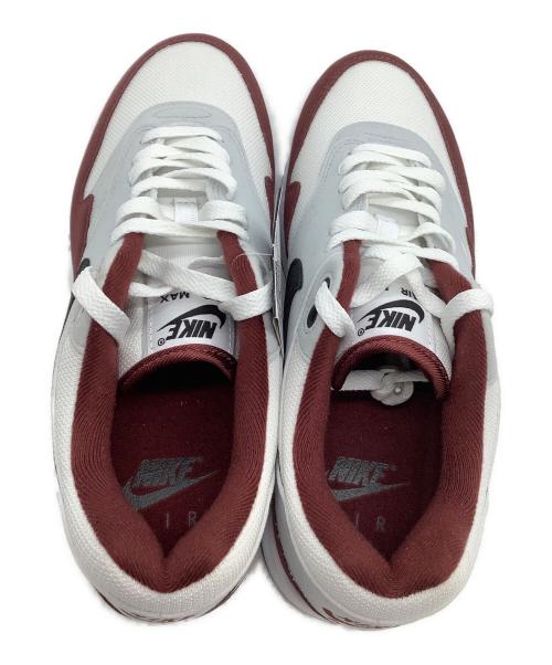 NIKE（ナイキ）NIKE (ナイキ) ハイカットスニーカー AIRMAX1 ホワイト×レッド サイズ:27の古着・服飾アイテム
