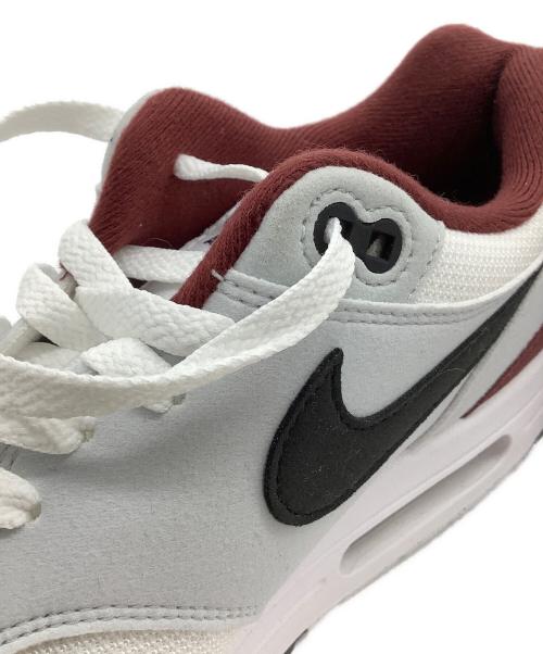 NIKE（ナイキ）NIKE (ナイキ) ハイカットスニーカー AIRMAX1 ホワイト×レッド サイズ:27の古着・服飾アイテム