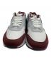 NIKE (ナイキ) ハイカットスニーカー AIRMAX1 ホワイト×レッド サイズ:27：15000円