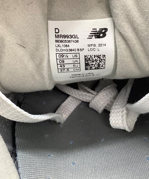 NEW BALANCE（ニューバランス）NEW BALANCE (ニューバランス) ローカットスニーカー グレー サイズ:27.5の古着・服飾アイテム