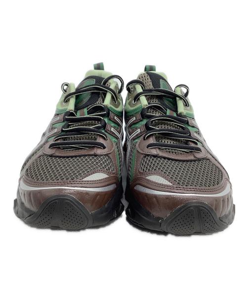 asics（アシックス）asics (アシックス) ローカットスニーカー　GEL-QUANTUM KINETIC ブラック×グリーン サイズ:28.5の古着・服飾アイテム